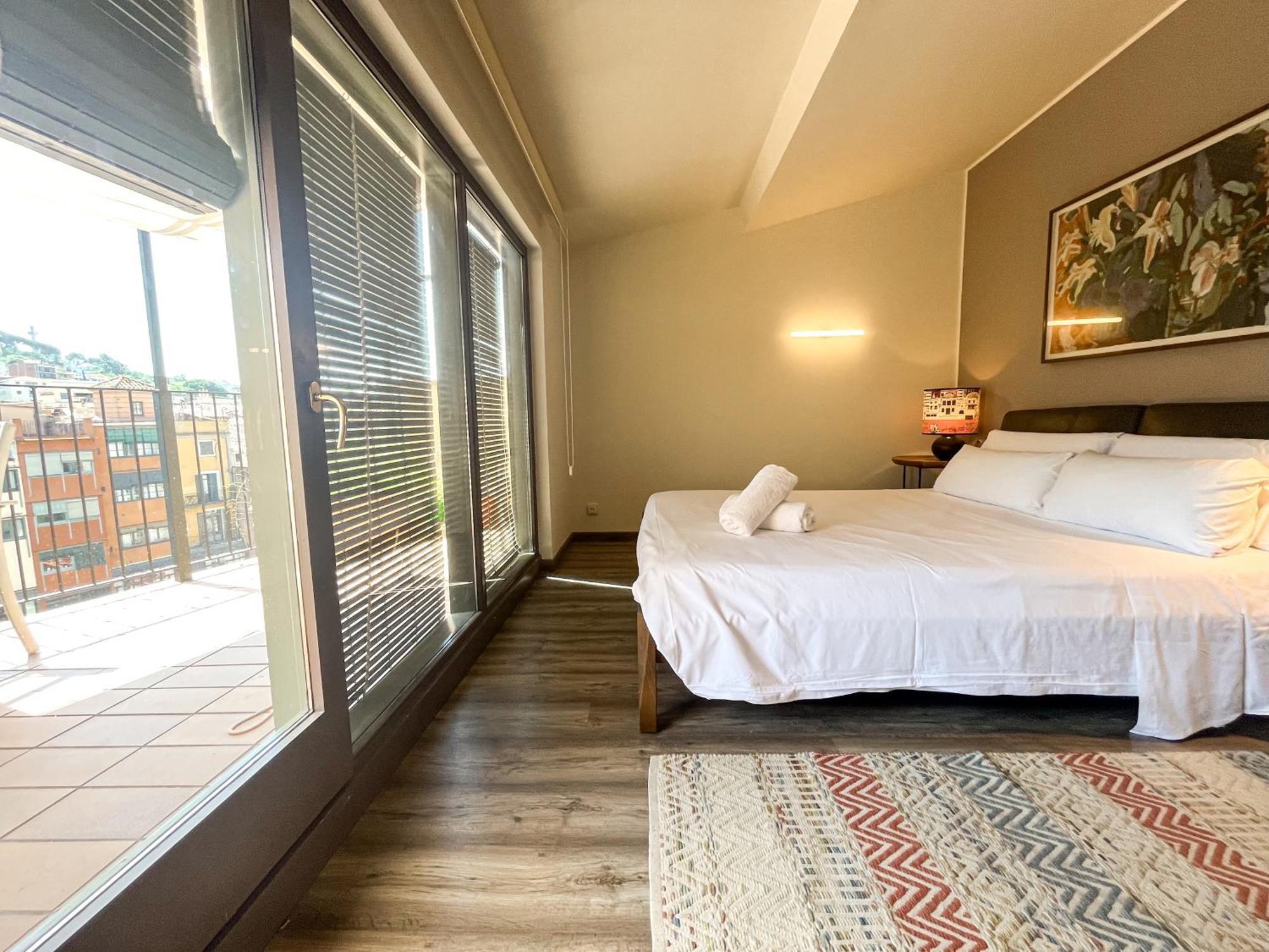 Sleep & Stay Luxury Top Floor Apt With Terrace Girona Esterno foto