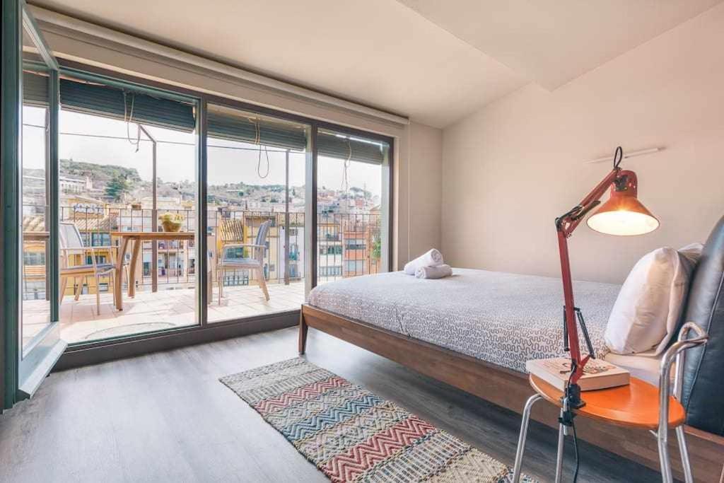 Sleep & Stay Luxury Top Floor Apt With Terrace Girona Esterno foto