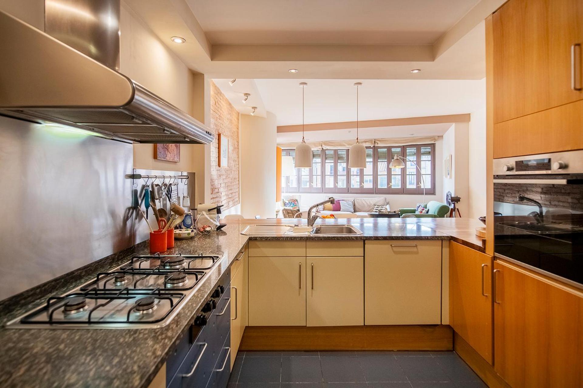 Sleep & Stay Luxury Top Floor Apt With Terrace Girona Esterno foto