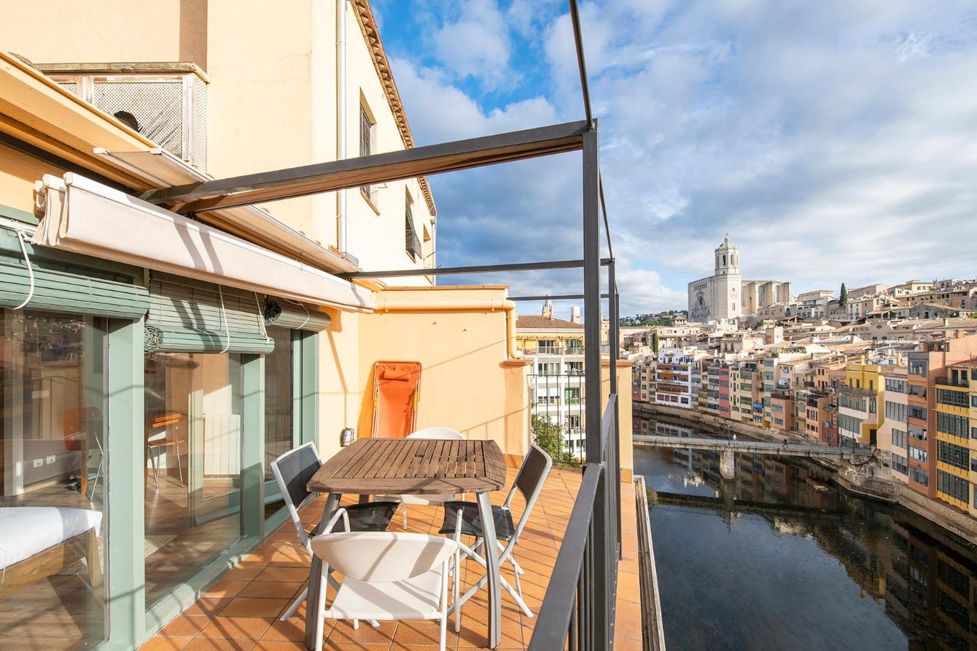 Sleep & Stay Luxury Top Floor Apt With Terrace Girona Esterno foto