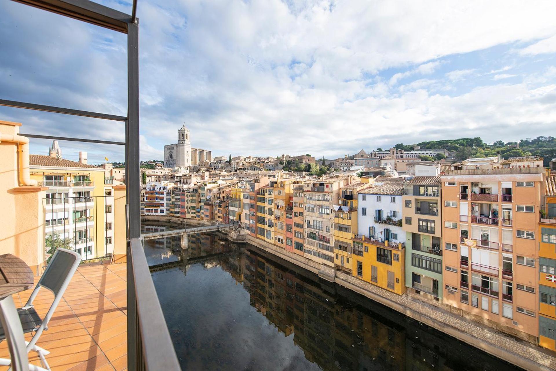 Sleep & Stay Luxury Top Floor Apt With Terrace Girona Esterno foto