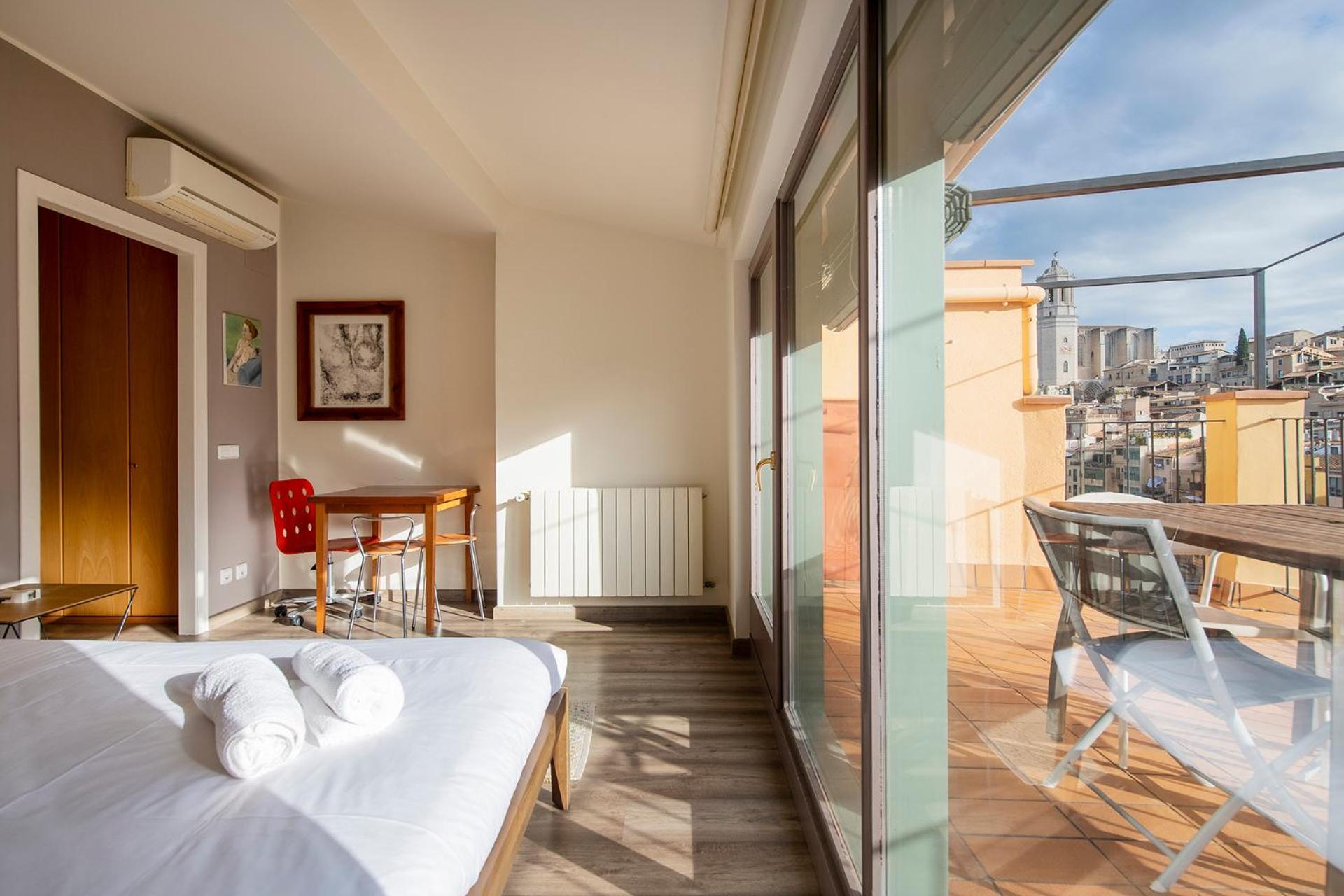 Sleep & Stay Luxury Top Floor Apt With Terrace Girona Esterno foto