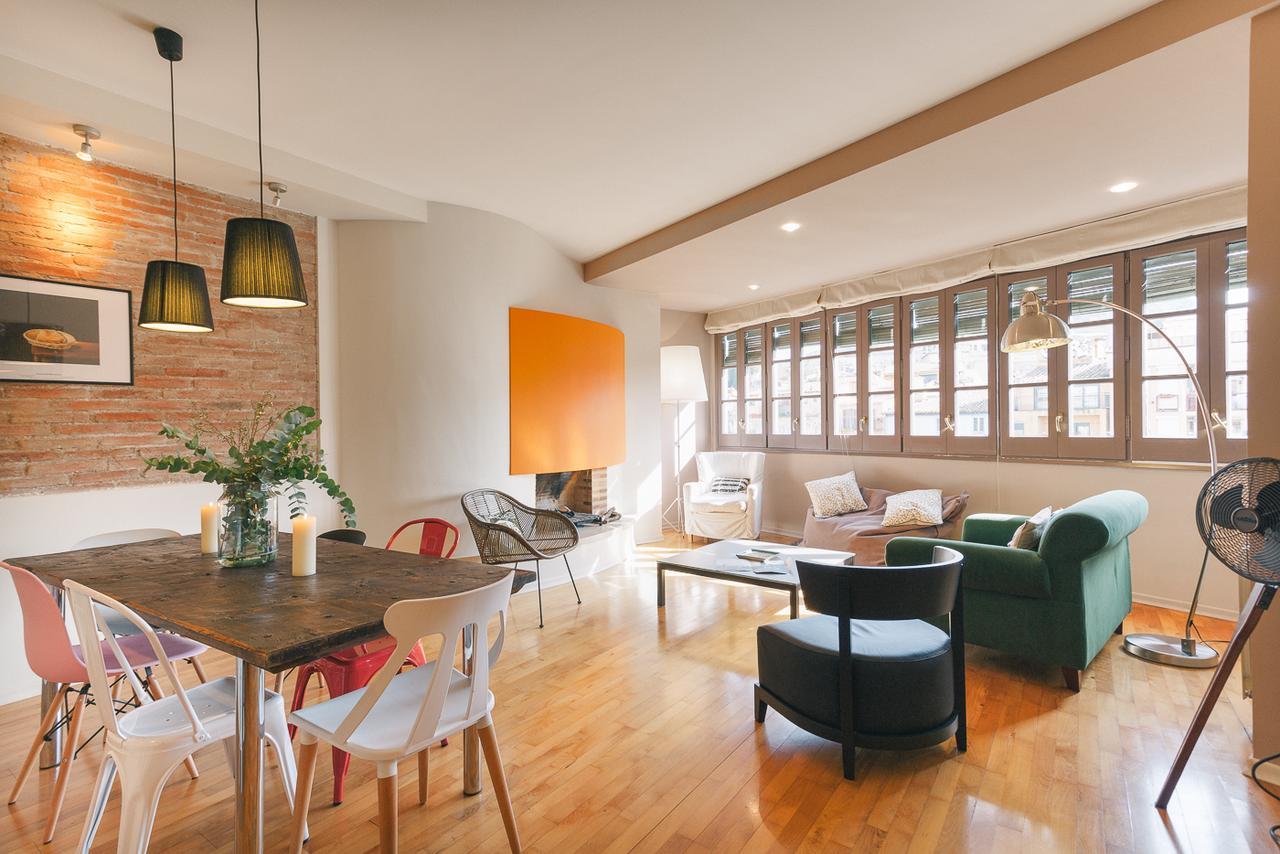 Sleep & Stay Luxury Top Floor Apt With Terrace Girona Esterno foto